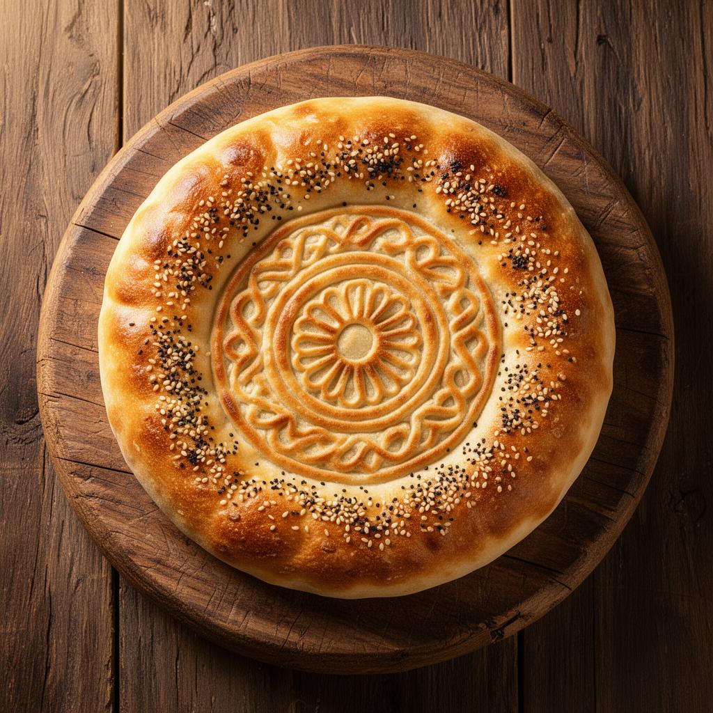 Лепёшка на мангале